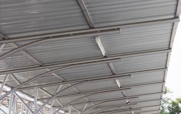 installing Llywel metal roofing